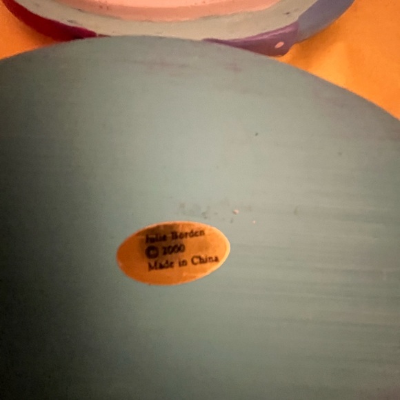 Julie Borden hand painted Trinket/Jewelry Box Diva w/Glasses - Picture 6 of 6